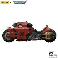 Joy toy (CN) JT03752 - Warhammer 40,000 Raider-pattern Combat Bike Blood Angels with twin-linked bolt rifles 22 cm - Neu
