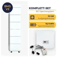Rct power Storage DC 10.0 LAN Hybrid-Wechselrichter 10 kW mit Battery 11,5 kWh | Hochvolt-Speichersystem | 3-phasig