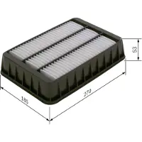 Bosch Luftfilter f026400200 Filtereinsatz 55mm für CITROËN PEUGEOT MITSUBISHI
