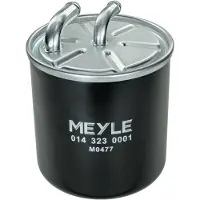 Meyle Kraftstofffilter 0143230001 ohne Anschluss für Wassersensor 118,5mm CHRYSLER SMART MERCEDES-BENZ MITSUBISHI