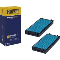 HENGST FILTER Innenraumluftfilter mit Aktivkohle Blue.care E2944LB-2
