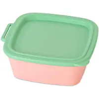 Koziol NORA BOX 750 ml Schale mit Deckel – sweet pink/mid green