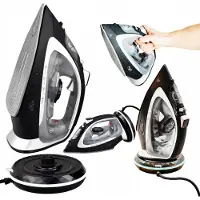 Adler Dampfbügeleisen 2800-W-Mit/Ohne Kabel, Keramiksohle, 2 Modi AD 5043