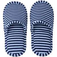 OEM Reis-Slipper - Antislip - Trekkoord - Opbergtas - Indoor-Outdoor - Herren-Damen - Schwarz - 1 Paar.