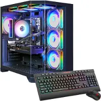 GameMax Gaming-PC HYPE-A BK 8193 AMD Ryzen 5 9600X 32GB DDR5 RAM 1TB SSD RX 9070 XT Windows 11