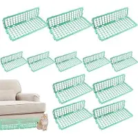 Markenlos Bett Blocker Für Haustiere 12-teilig Verstellbarer Spielzeug Stopper | Sperren Für Hundespielzeug Unter Möbeln Für Schlafzimmer Wohnzimmer Kinderzimmer Sofa Boden Thekenunterseite