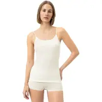 Mey Spaghetti Top Serie Wool&Silk Weiss | Größe 40