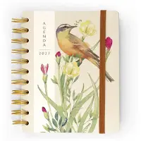 Paperclip Flexi-Cover-Agenda A5 2027 – Blue Bird – Büroklammer