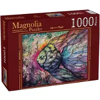 Magnolia Puzzle mit 1000 Puzzleteilen, Fischmotiv, Abmessungen 68 x 48 cm