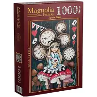 Magnolia Puzzle Alice Time - 1000 Teile Jigsaw Multicolor