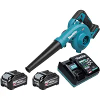 Makita UB 002 GU201 Akku Gebläse 40 V max. + 2x Akku 4,0 Ah + Ladegerät