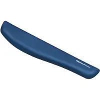 Fellowes Tastatur-Handgelenkauflage PlushTouch, ergonomisch, hygienisch, blau