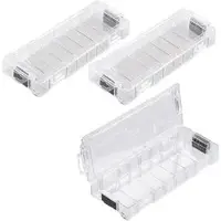 Bosch -Sortimo Sortimentskasten L-Boxx Micro, 3 Stück, 25,9 x 4,2 x 10,6cm, Kunststoff, mit 8 Fächern