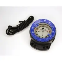 11BAR - Kompass mit Bungee Mount - Blauer Ring