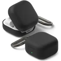 Ringke Galaxy Buds 4 Pro, Hülle, Silikon, Schwarz
