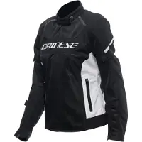 Dainese Air Frame 3 S26 Damen Motorrad Textiljacke, schwarz/weiß, 54
