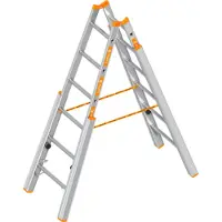 Layher Topic 1061 Treppenstehleiter 2x6 Sprossen