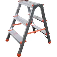 Siedra Stufenstehleiter 100 2x3 Stufen
