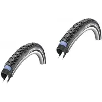 Schwalbe 2 x Reifen Drahtreifen MARATHON PLUS TOUR 28x1.40 Zoll 37-622 E25.