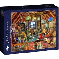 Bluebird Puzzle Puzzlespiel Hidden Object Attic - 500 Teile Kinderpuzzle