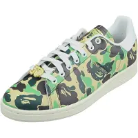 Adidas x BAPE - Stan Smith ABC Camo - Herren Schuhe Sneakers Camouflage IG8949 , EU 42 UK 8