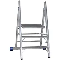 Krause Stabilo Profi- Tritt, 3 Stufen