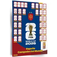 Panini FIFA World Cup 2026 Official Winner Poster – Complete Set mit Poster und 30 Stickern