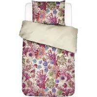 Essenza Satin-Bettwäsche-Set Violesta Farbe Vanilla Größe 135x200+80x80