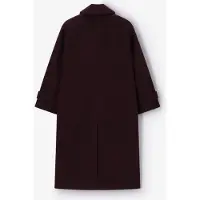 Sissy-Boy Wollmantel - Dunkelbraun | Größe: XL