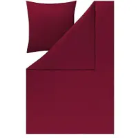 Estella Valetta Mako-Satin Bettwäsche unifarben, pflegeleicht mit Reißverschluss