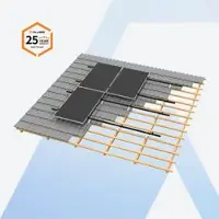 Clenergy SolarRoof Pro 2.0 PV-ezRack für Schrägdach Komplettset Unterkonstruktion inkl. Zubehör