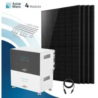 SolarMars Balkonkraftwerk 2000 Watt mit Speicher SunEnergyXT 500 Pro Set - SunEnergyXT 500 Pro / 1x B500 / Ziegeldach