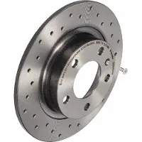 Brembo Bremsscheibe 0894603x Gelocht 264mm 10mm für OPEL VAUXHALL
