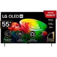 LG OLED AI OLED55B65LA, 139,7 cm (55"), 3840 x 2160 Pixel, OLED, Smart-TV, WLAN, Braun