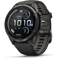 Garmin Fenix 9 Pro GPS Multisportuhr, inReach,43mm, schwarz/kieselgrau