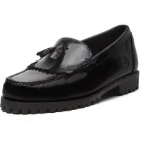 Timberland für Herren. TB0A2MSCW021 Authentic Mokassins aus Leder, schwarz (43.5 W), Wohnung, Keine, Lässig, Klassisch