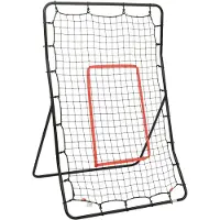 Markenlos Softball-Rebounder aus Stahl, 88x79x137 cm, für Athletik, Fußball, Fußballtore und -netze, 2.99 kg