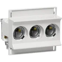 Hager Sicherungssockel für Schiene 3P 63A D02 400V DIN D0 3268/3 VR D02/E18 LD02K63-3SS