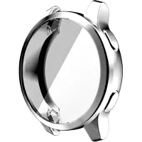 StarTech.com Smartwatch-Schutzhülle - Vivoactive 4 - TPU - Weicher Schutz - Stoßfester Bumper - Displayschutz - Silber
