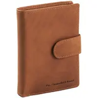 The Chesterfield Brand Leder Geldbörse Ruby Creditcard Wallet Cognac braun