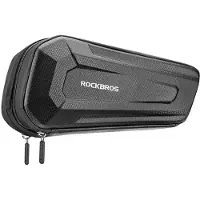 RockBros B66 wasserdichte Fahrradtasche für Rahmen – schwarz