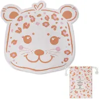 Swim Essentials Leopard Badetuch, Beige