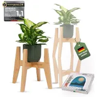 OEM Stapelbare Holzblumenstandaard