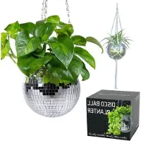 OEM Hängende Blümpot 15 cm Silber Dekoration
