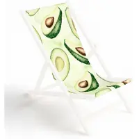 Ferocity Ersatz-Stoffbezug Liegestuhl Polyester für Klappliegestuhl, Avocado