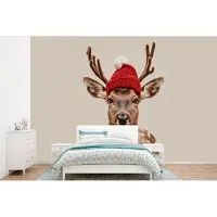 OEM Winterdienst - Kerstdeko - Dierenmuts - Grappige Dekoration - Breit 6 Meter x Höhe 4 Meter