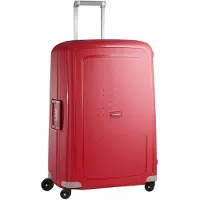 Samsonite S'Cure - Spinner L Koffer, L 75 cm, 102 L, Rot (Crimson Red) – Größe L (75cm-102L)