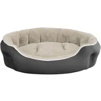 OEM Hundebett und Katzenbett, cremefarben, 59 x 53 x 18 cm