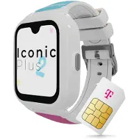 Savefamily Iconic Plus 2 Kinder Smartwatch in Color Pop - Exklusiv mit der Telekom Karte