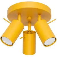 Licht-Erlebnisse Spot Lampe verstellbar 25.7 cm breit GU10 3-flammig Modern Strahler